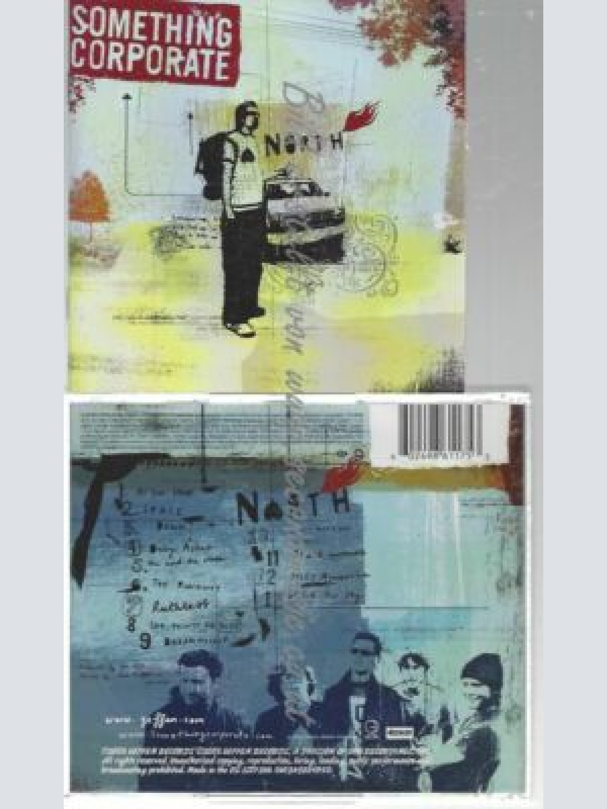CD--SOMETHING CORPORATE--    NORTH -INTERNATIONAL VERSION-