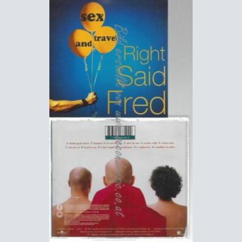 CD--RIGHT SAID FRED--    SEX AND TRAVEL