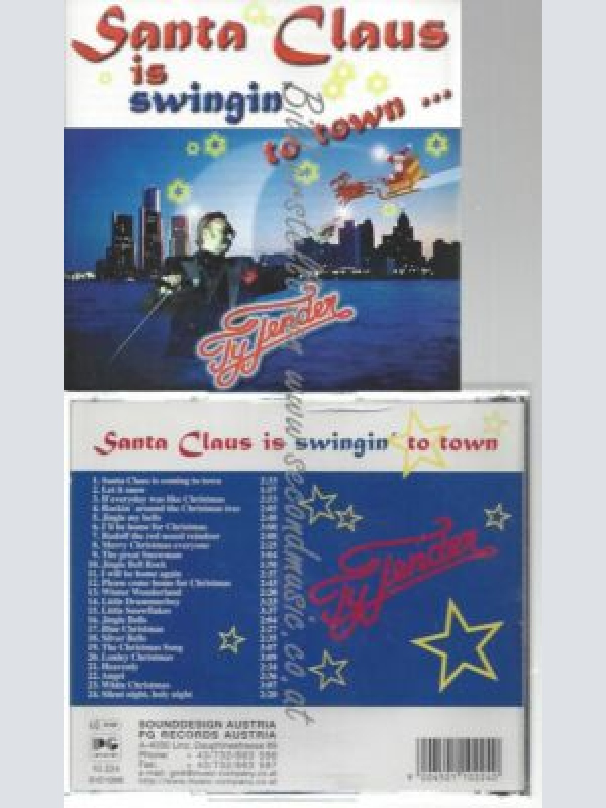 CD--TY TENDER--    SANTA CLAUS IS SWINGIN´ TO TOWN.......
