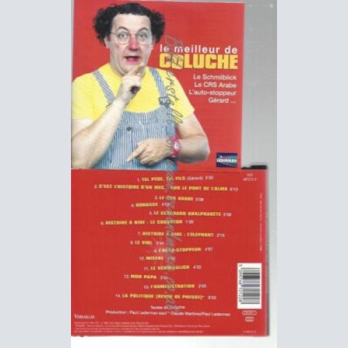 CD--COLUCHE--    LE MEILLEUR DE COLUCHE |