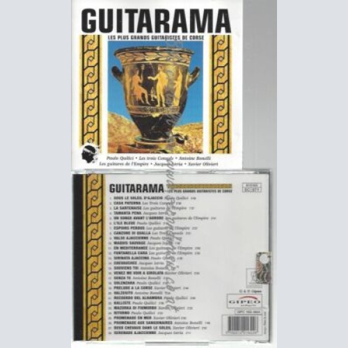 CD--     GUITARAMA - LES PLUS GRANDS GUITARISTES DE CORSE -US -