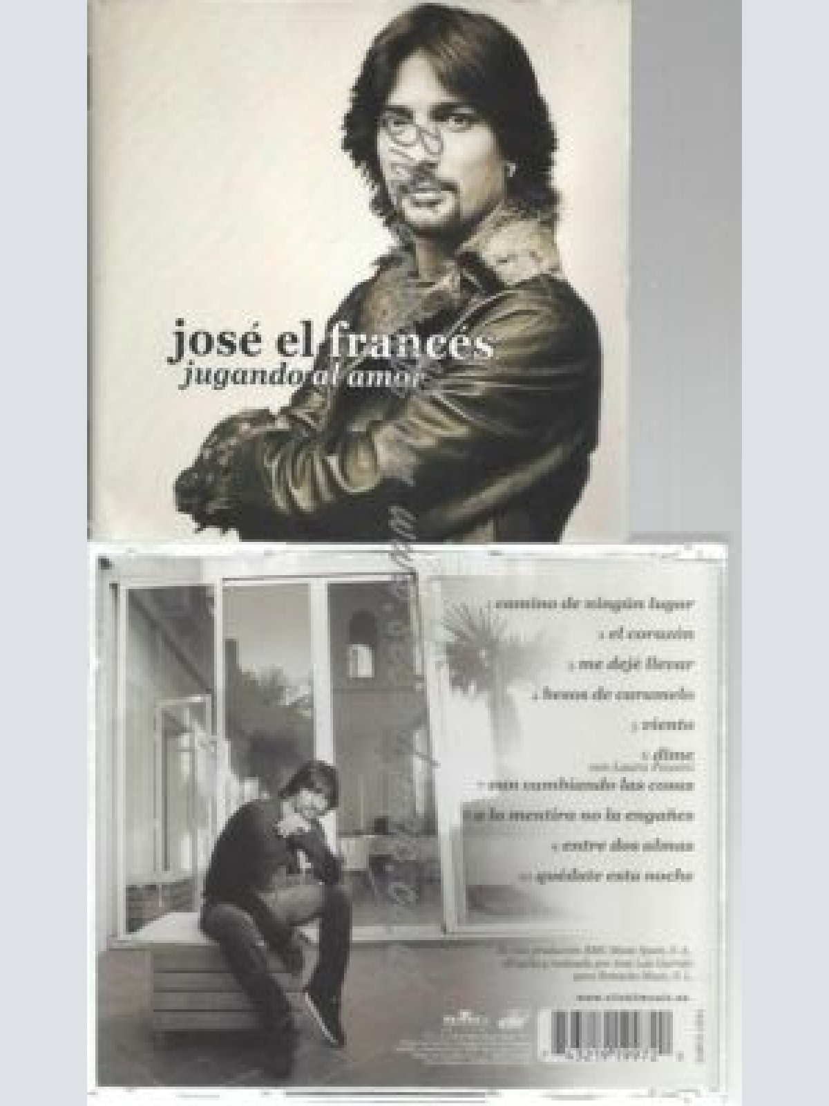CD--JOSÉ EL FRANCÉS--    JUGANDO AL AMOR