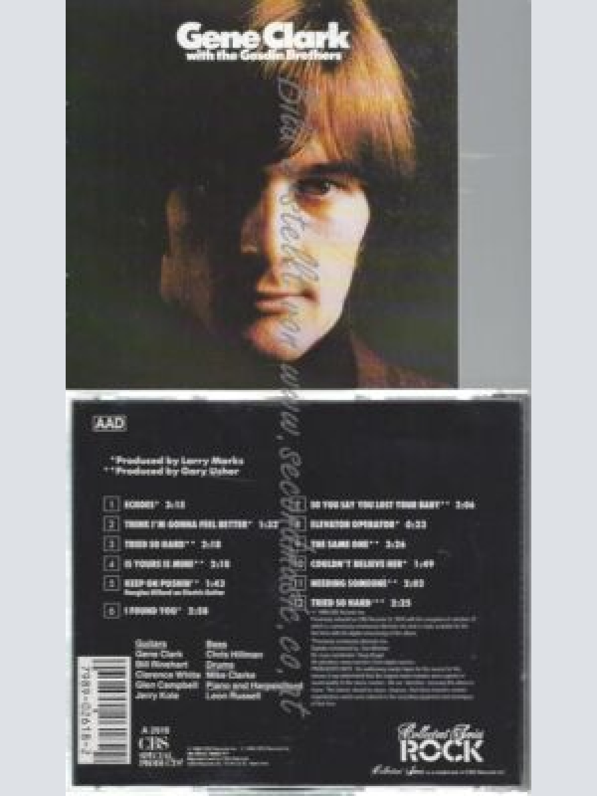 CD--GENE CLARK | --WITH THE GOSDIN BROTHERS