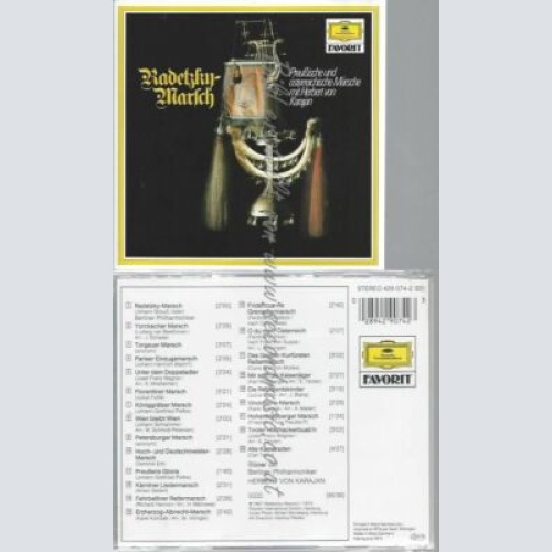 CD--HERBERT / KARAJAN, | --RADETZKY-MARSCH (PREUßISCHE