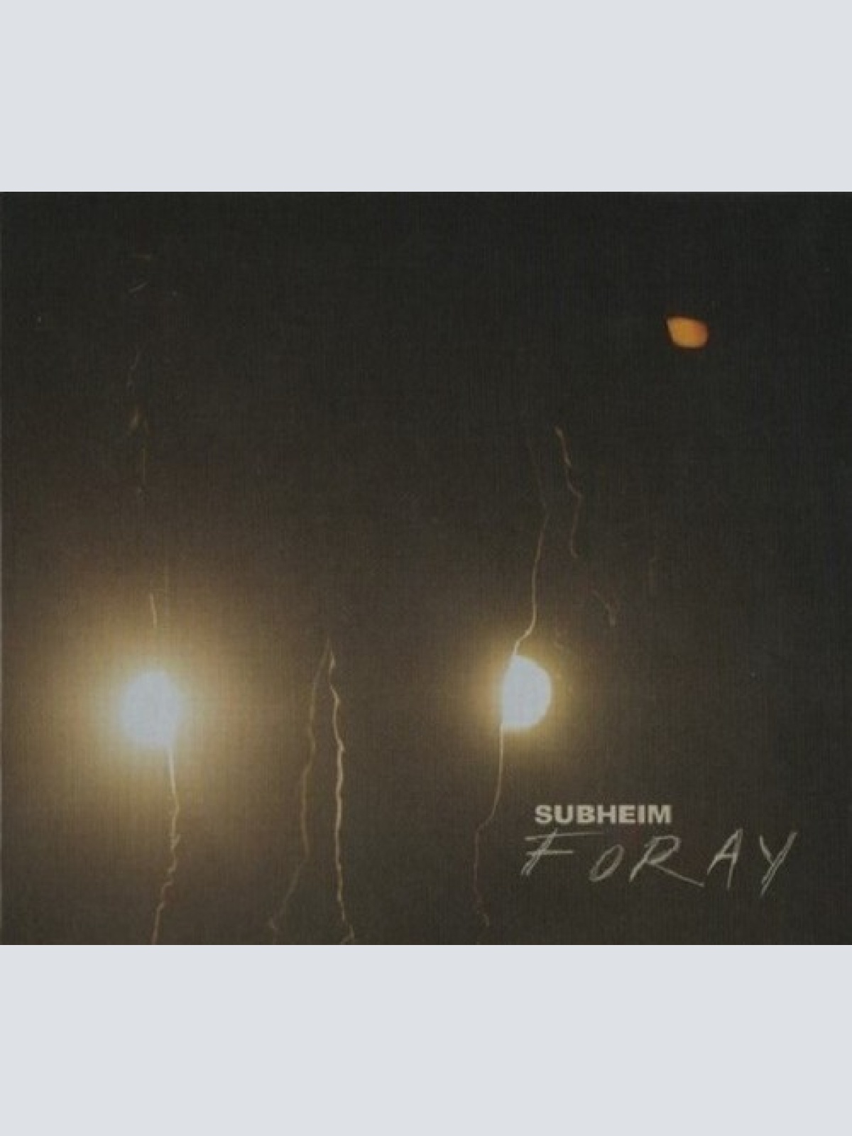 CD, Album Subheim - Foray