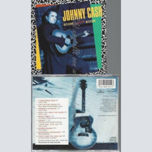 CD--JOHNNY CASH | --BOOM CHICKA BOOM
