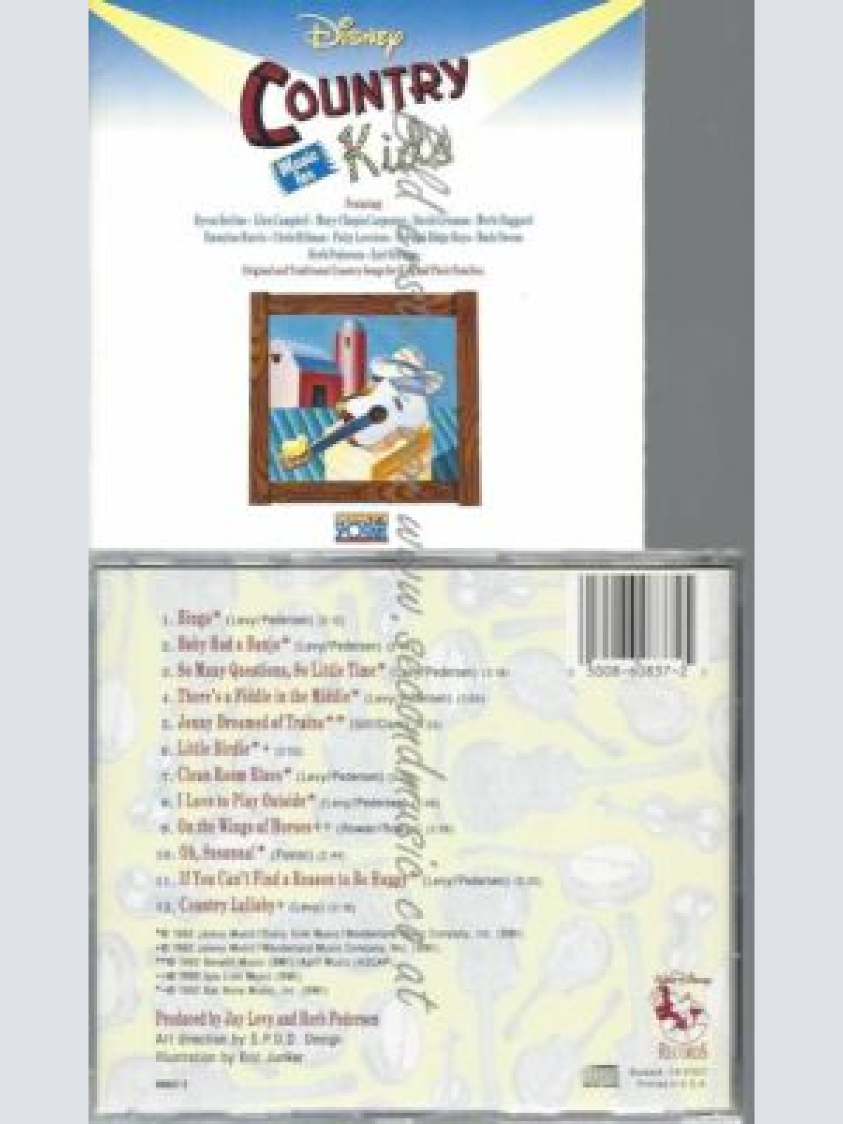 CD--VARIOUS ARTISTS | --COUNTRY KIDS Disney