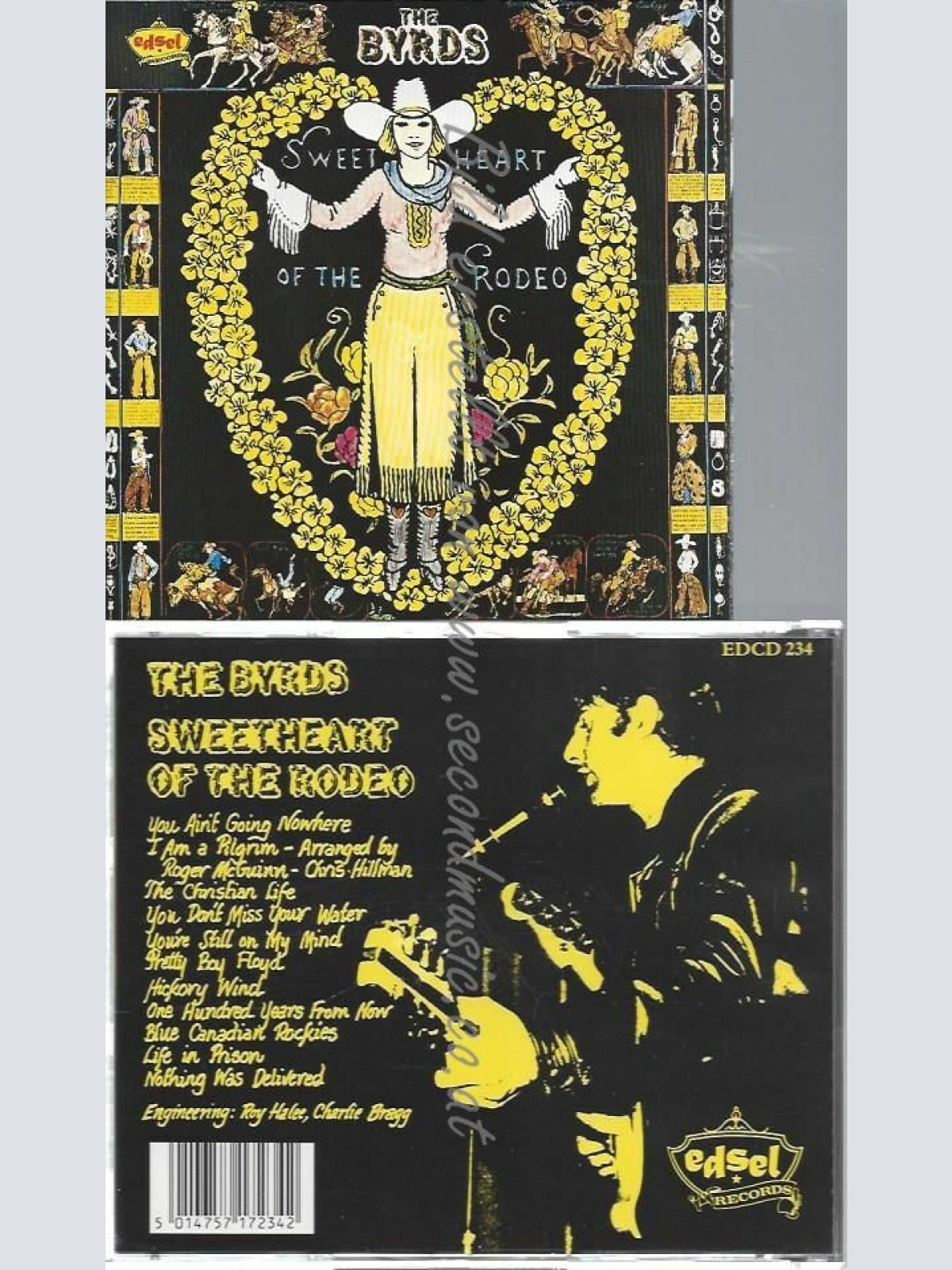 CD--THE BYRDS--SWEETHEART OF THE RODEO