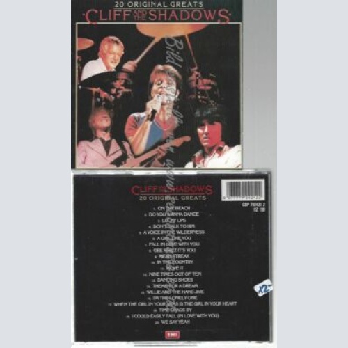 CD-- Cliff And The Shadows  20 Original Greats