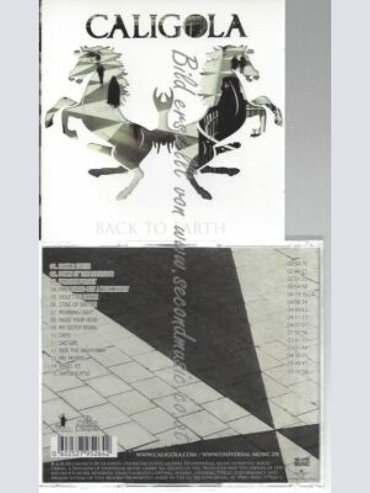 CD--CALIGOLA--    BACK TO EARTH