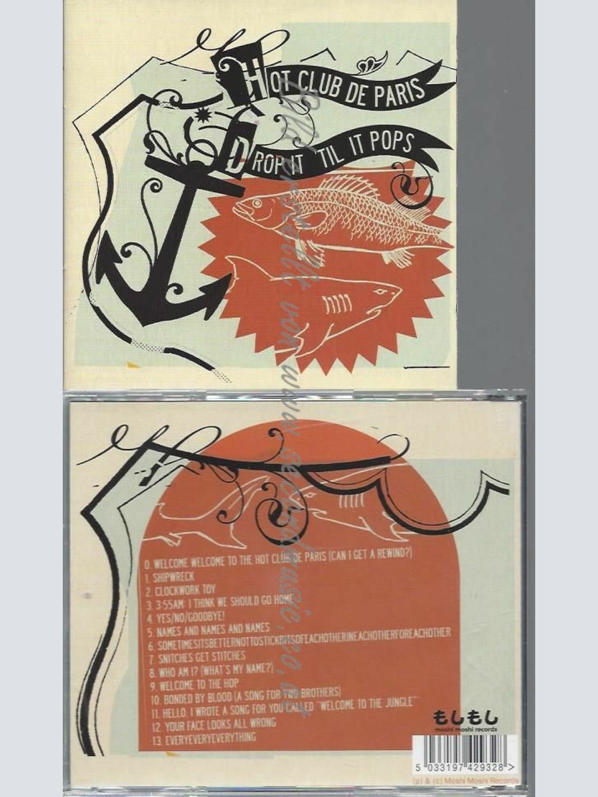 CD--HOT CLUB DE PARIS | --DROP IT TIL IT POPS