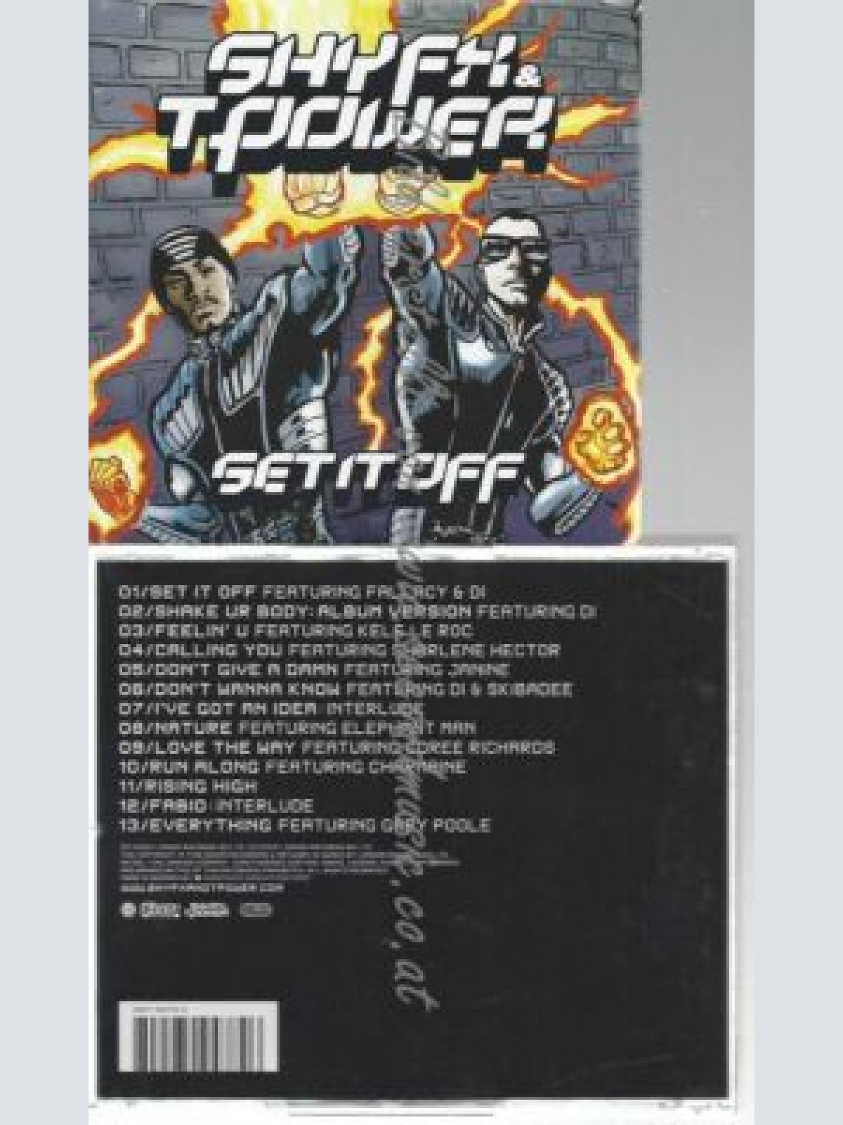 CD--SHY FX & T-POWER--    SET IT OFF