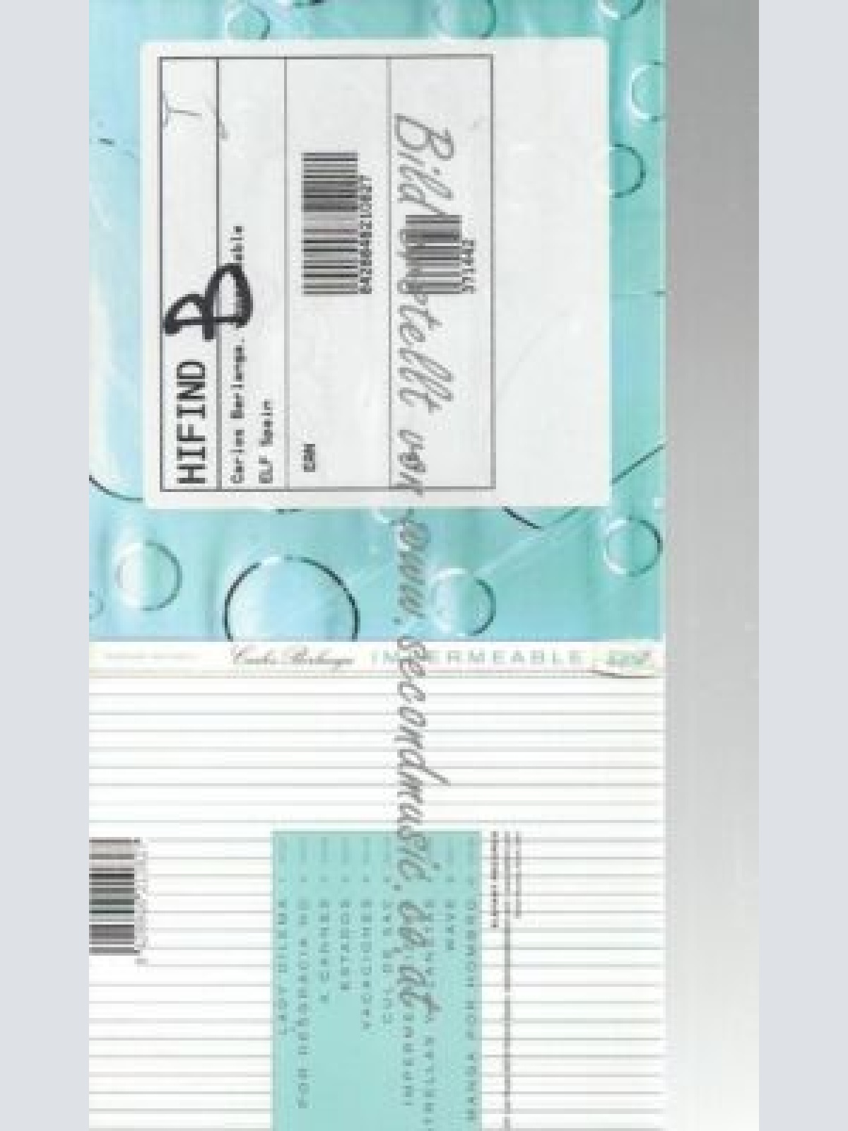 CD--CARLOS BERLANGA--    IMPERMEABLE