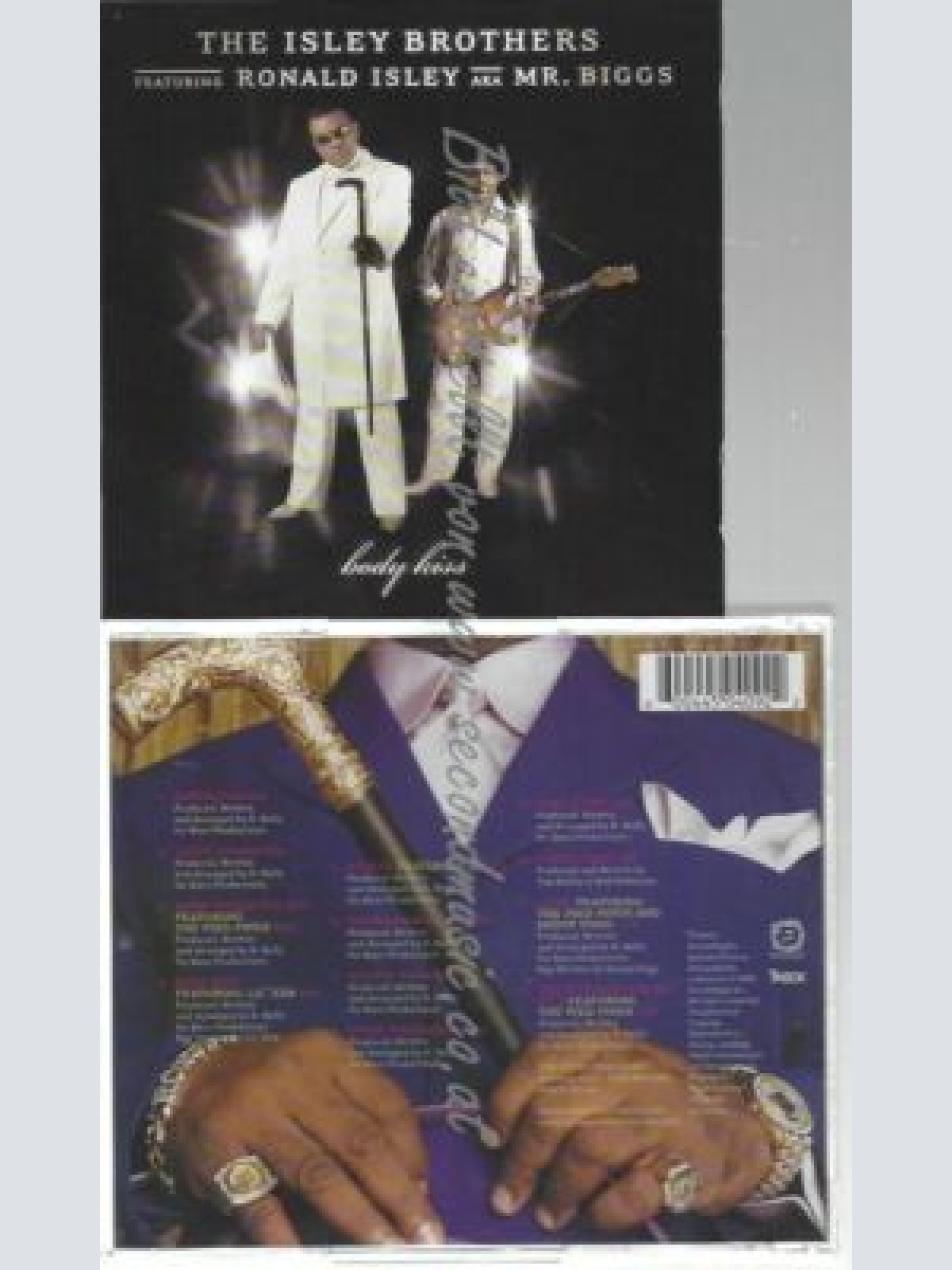 CD--THE ISLEY BROTHERS--    BODY KISS