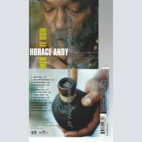 CD--HORACE ANDY--    MEK IT BUN -DELUXE EDITION-