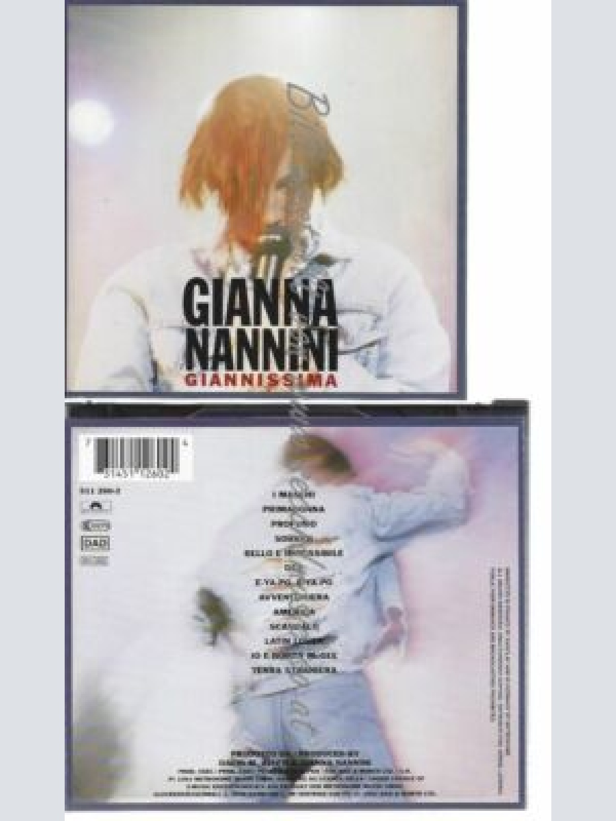 CD--GIANNA NANNINI--    GIANNISSIMA