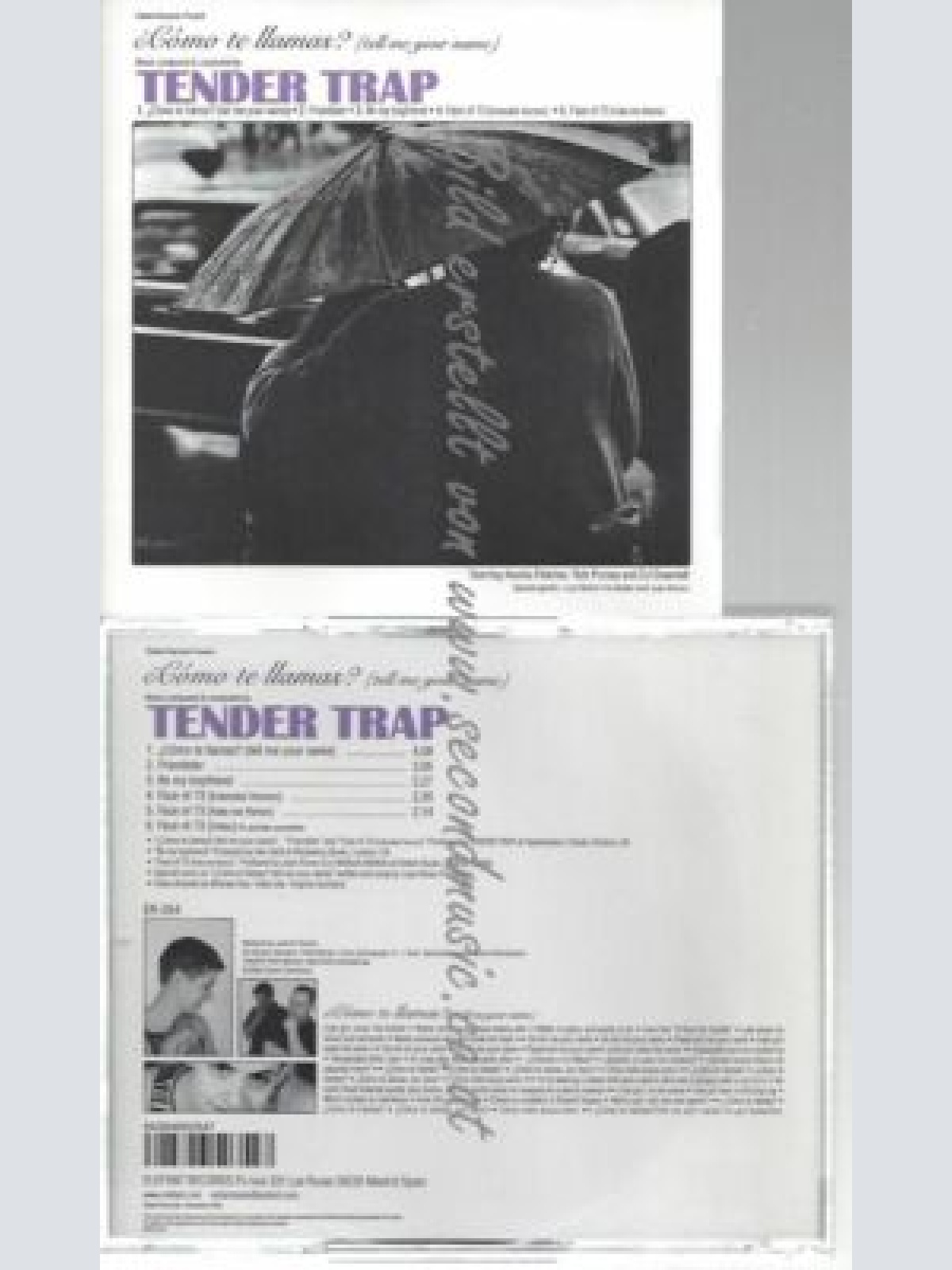 CD--TENDER TRAP--    ¿CÓMO TE LLAMAS -TELL ME YOUR NAME-