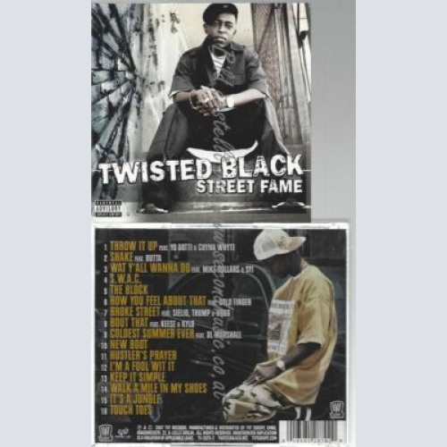 CD--TWISTED BLACK--    STREET FAME [EXPLICIT]