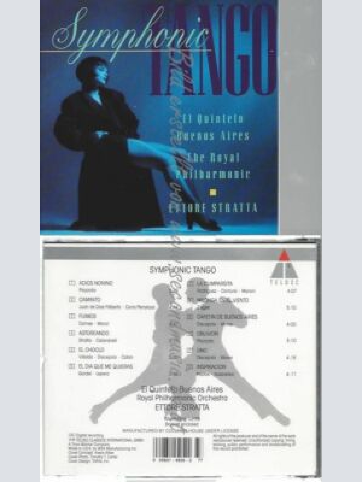 CD--VARIOUS UND ETTORE STRATTA--SYMPHONIC TANGO