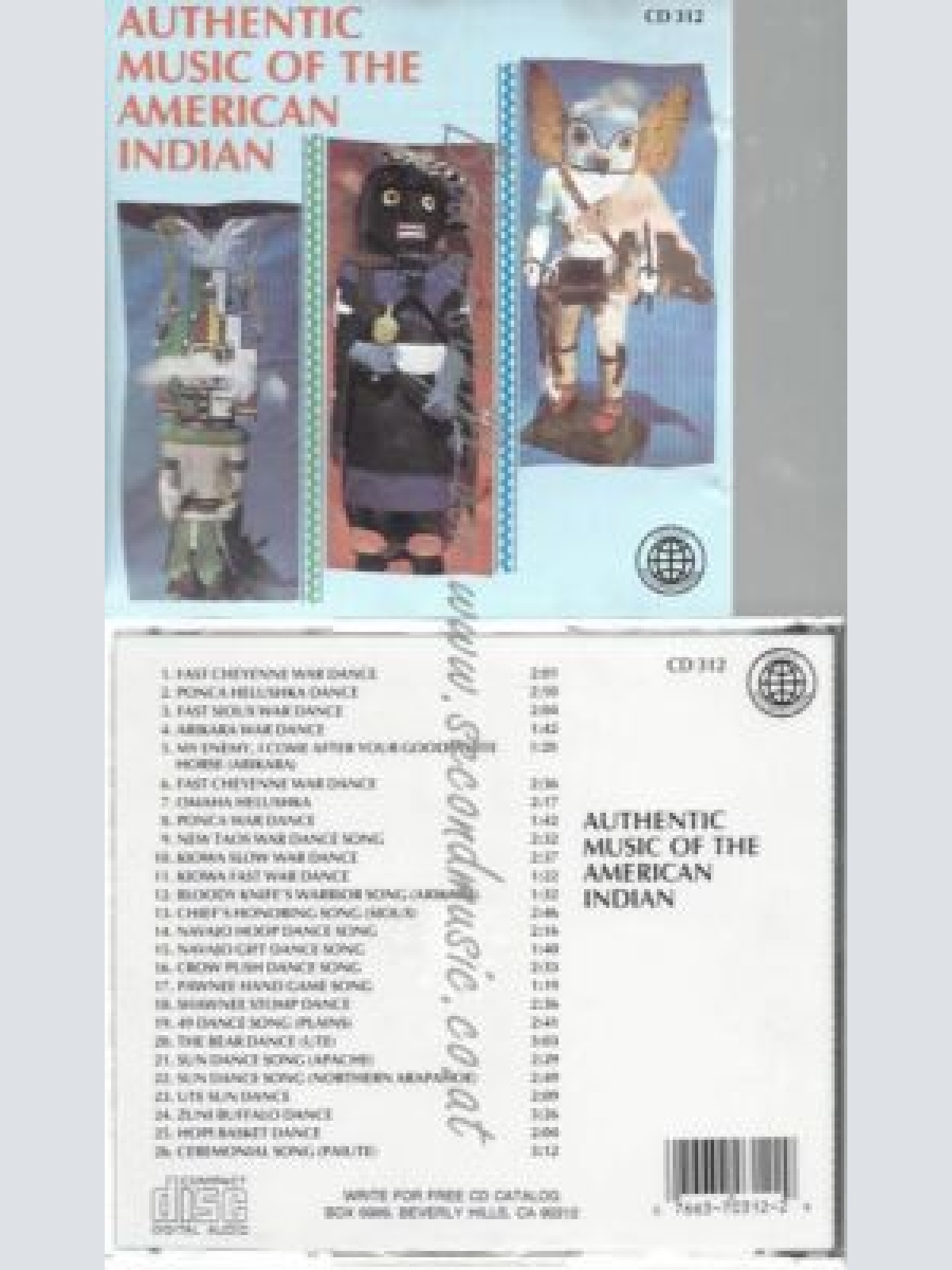 CD--AUTHENTIC MUSIC OF THE AMERICA | --AUTHENTIC MUSIC OF THE AMREICA