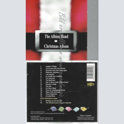 CD--ALBION BAND | --AN ALBION CHRISTMAS