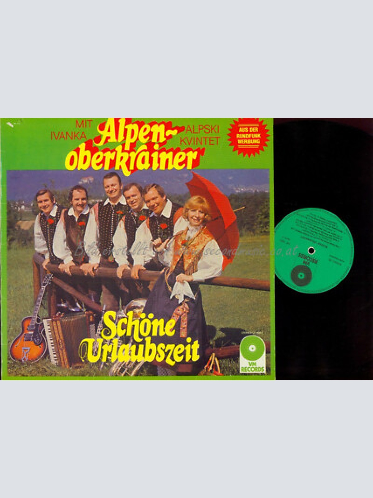 LP  --   Alpenoberkrainer  Schöne Urlaubszeit  // VM 16001 // VG