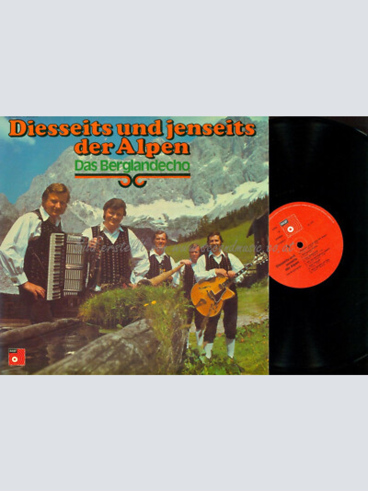 LP  --DAS BERGLANDECHO DIESSEITS UND JENSEITS DER ALPEN