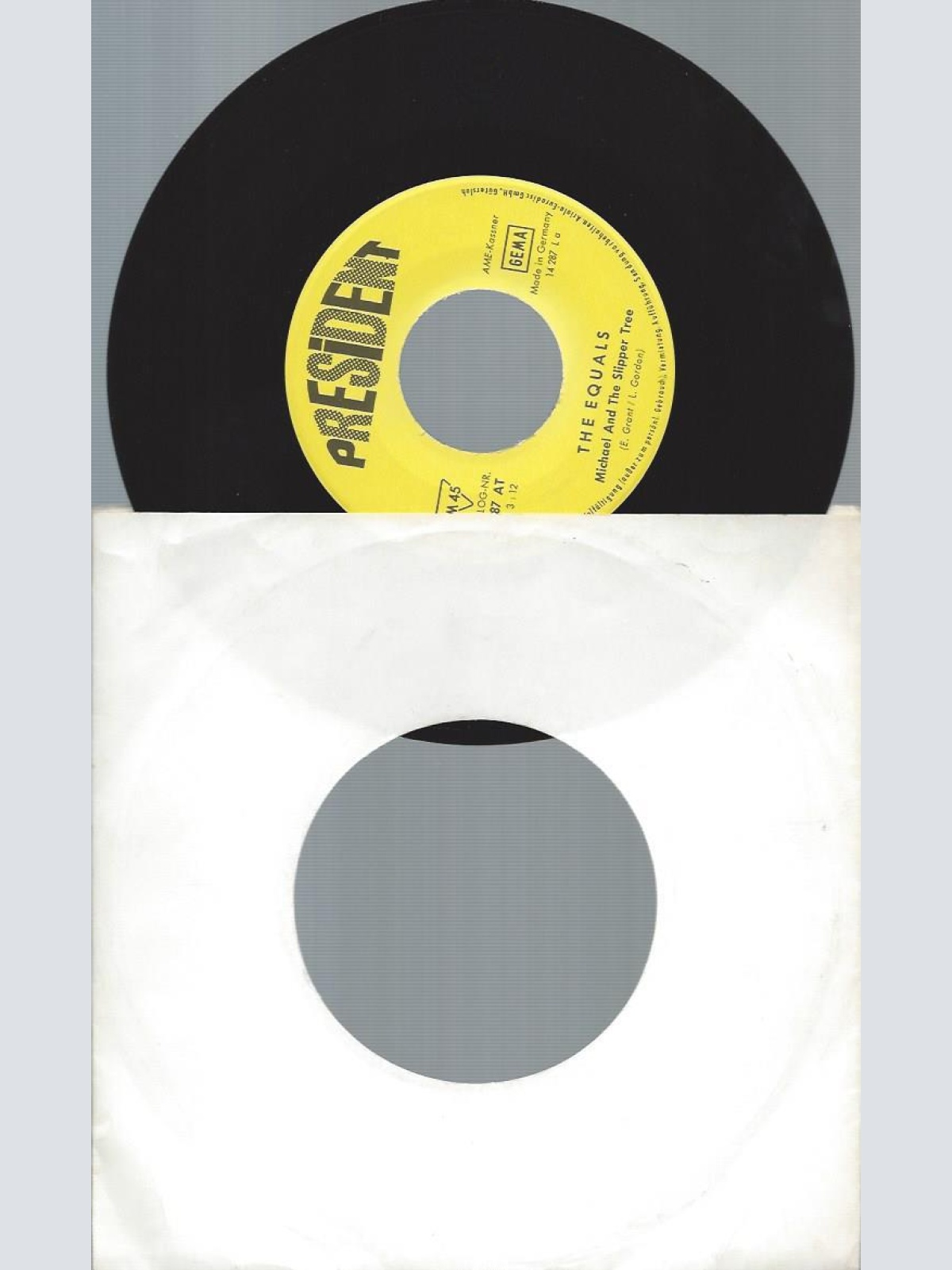 7" The Equals  Michael And The Slipper Tree