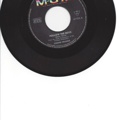 7"   Connie Francis – Follow The Boys