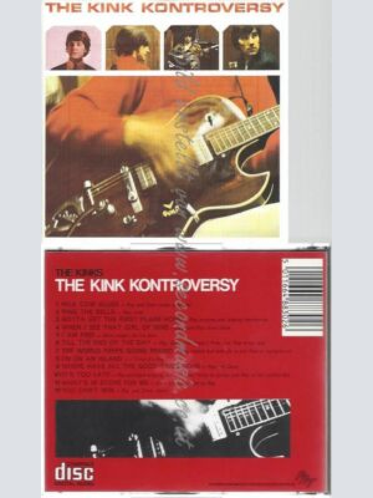 CD--THE KINKS--THE KINK KONTROVERSY