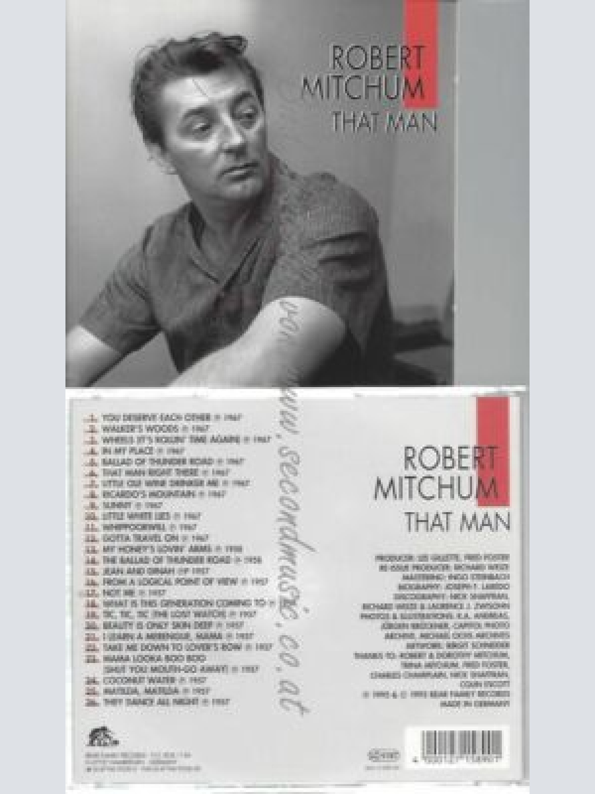 CD--ROBERT MITCHUM | --THAT MAN