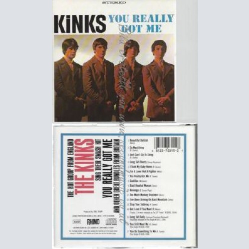 CD--THE KINKS--YOU REALLY GOT ME