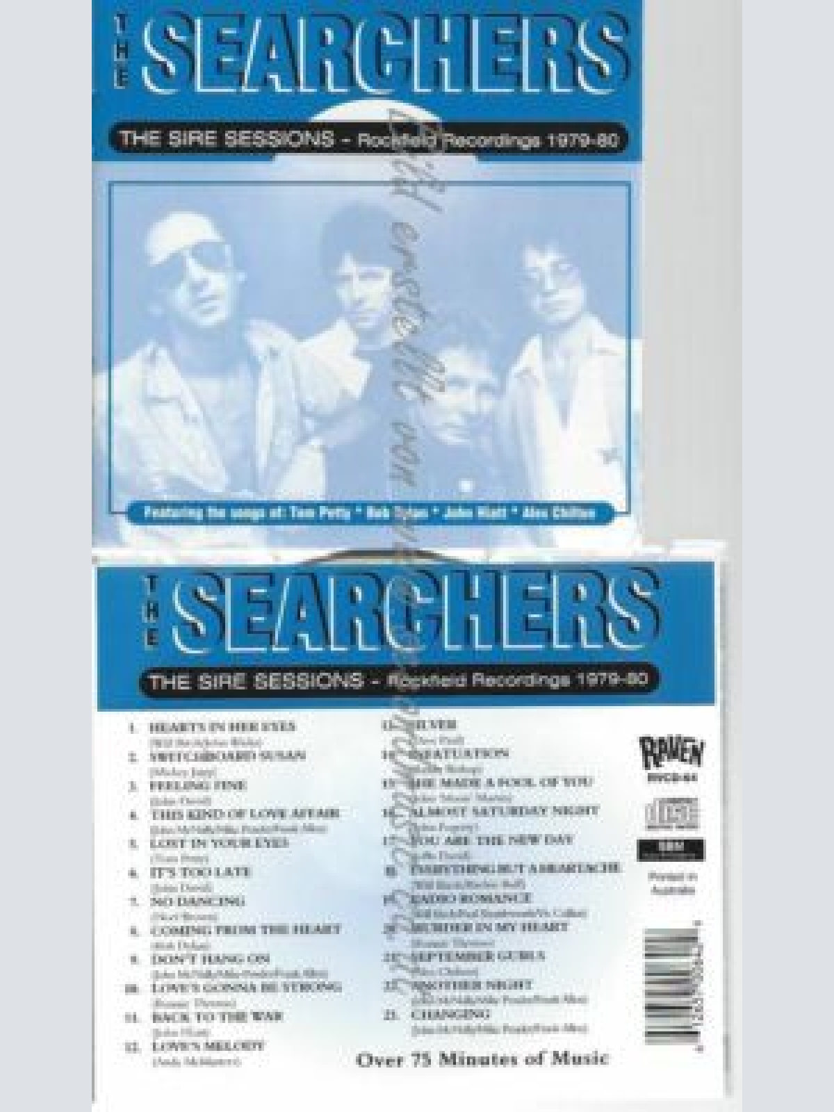 CD-- The Searchers  The Sire Sessions - Rockfield Recordings 1979-80