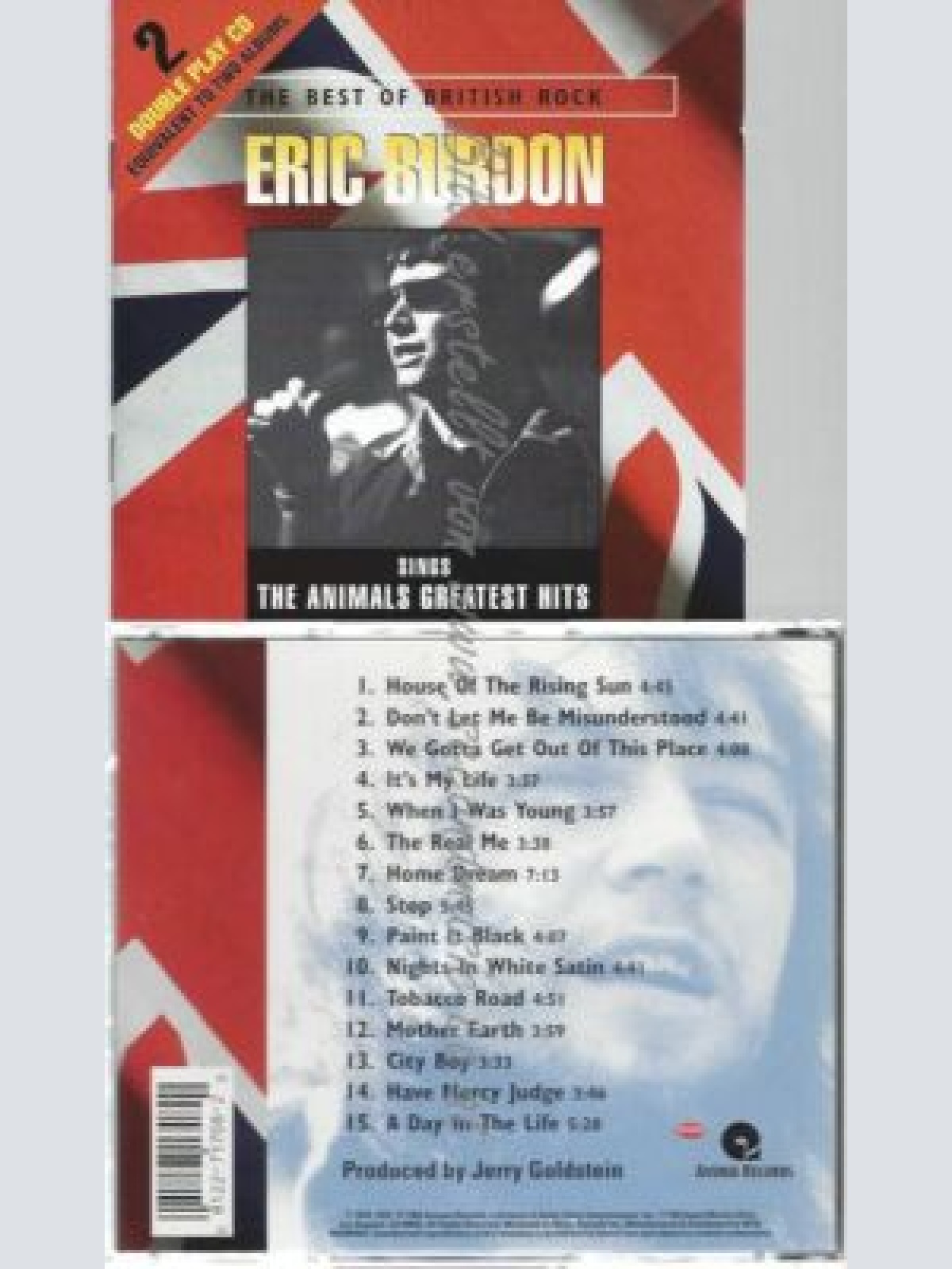 CD--ERIC BURDON | --GREATEST ANIMAL HITS