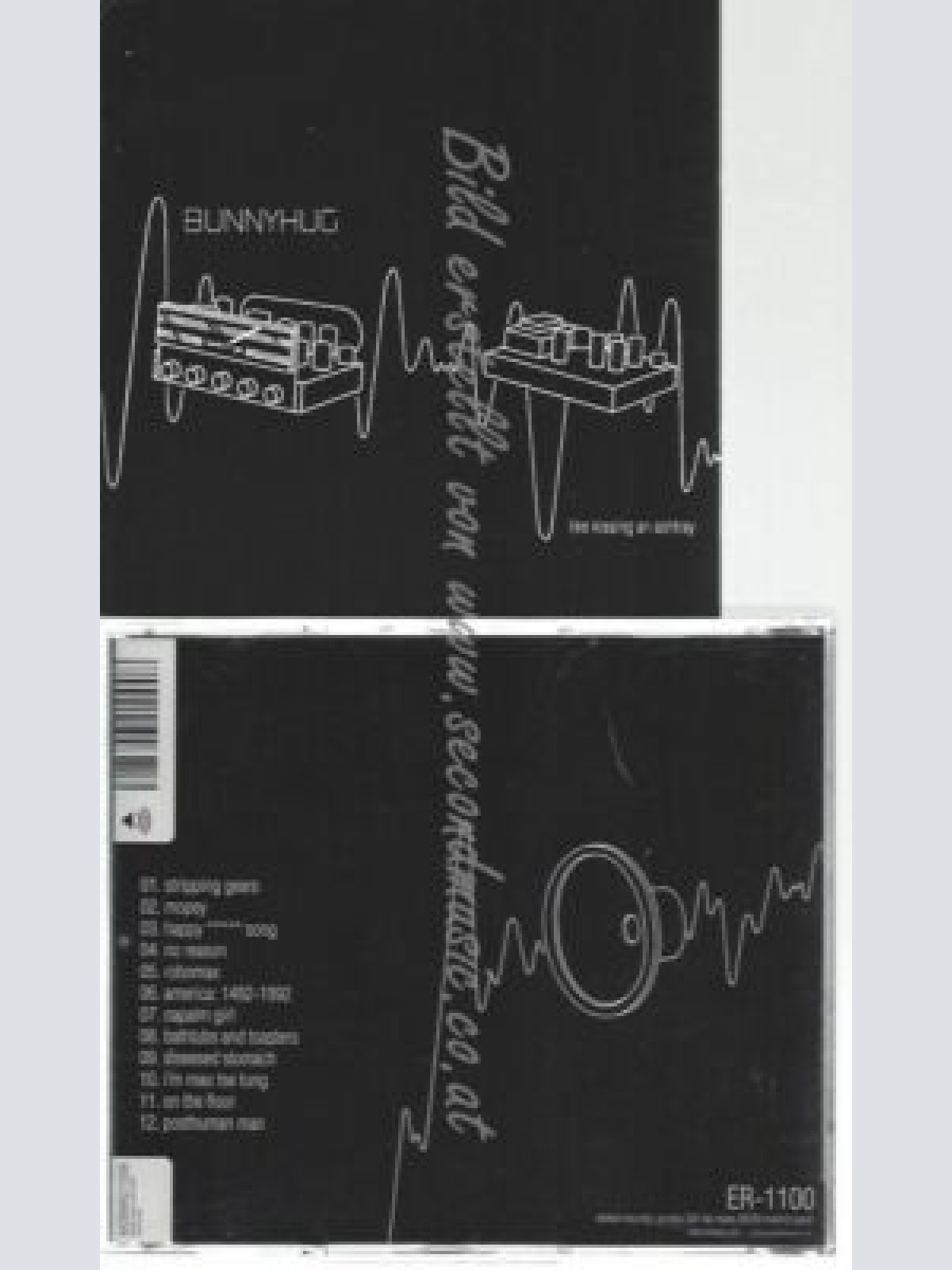 CD--BUNNYHUG | --LIKE KISSING AN ASHTRAY