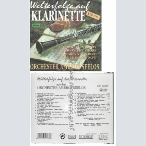 CD--AMBROS SEELOS--WELTERFOLGE AUF KLARINETTE - TITEL-