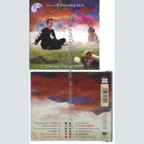 CD--PASCAL OBISPO--    PLUS QUE TOUT AU MONDE