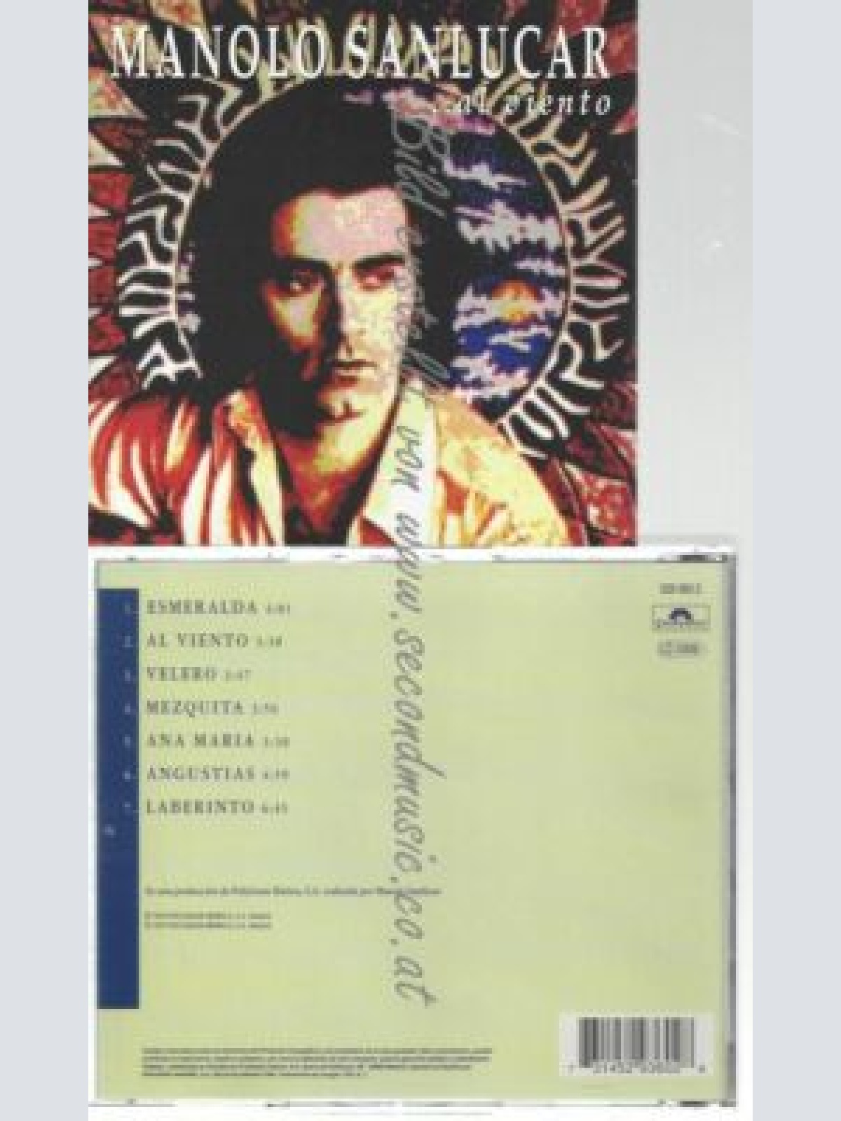 CD--MANOLO SANLUCAR--AL VIENTO