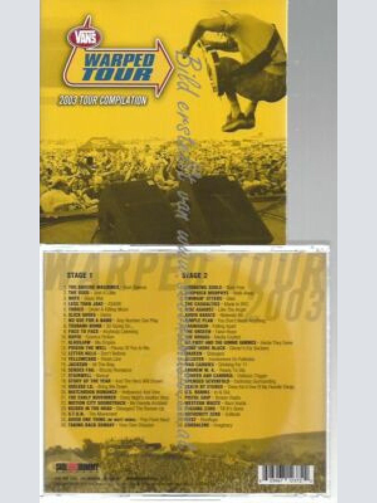 CD--VARIOUS--    WARPED  TOUR COMPILATION | DOPPEL-CD