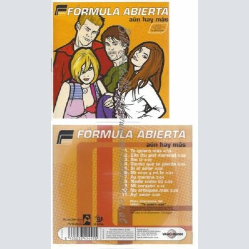 CD-- Fórmula Abierta  Aún Hay Más