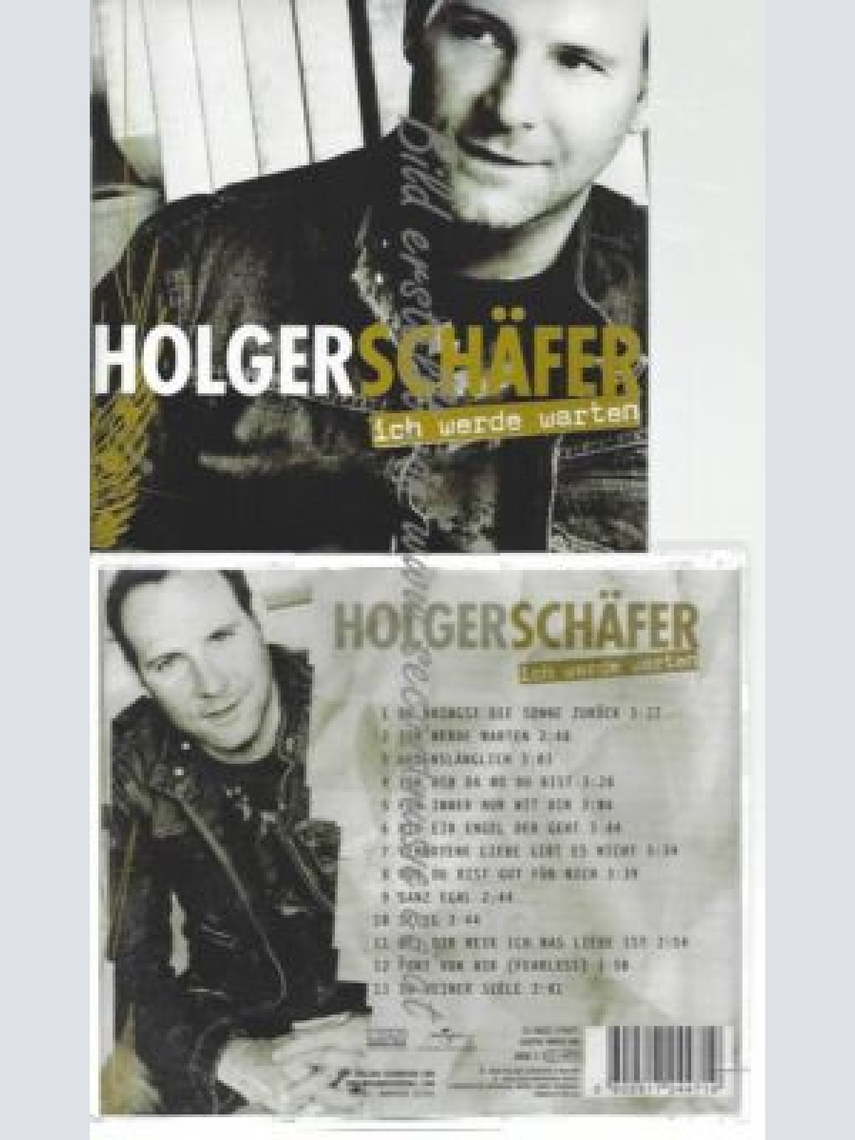 CD--HOLGER SCHÄFER--ICH WERDE WARTEN