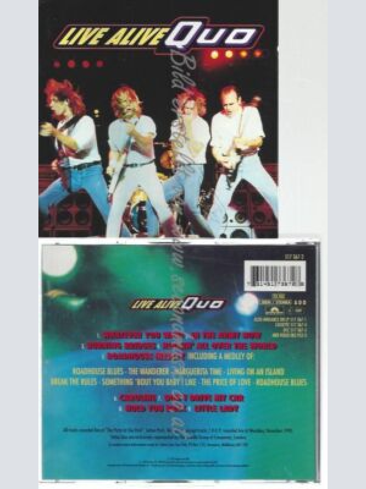 CD--STATUS QUO | --LIVE ALIVE QUO