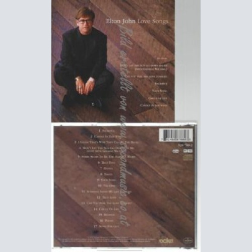 CD--ELTON JOHN--    LOVE SONGS