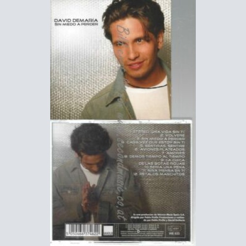 CD--DAVID DEMARIA--    SIN MIEDO A PERDER |