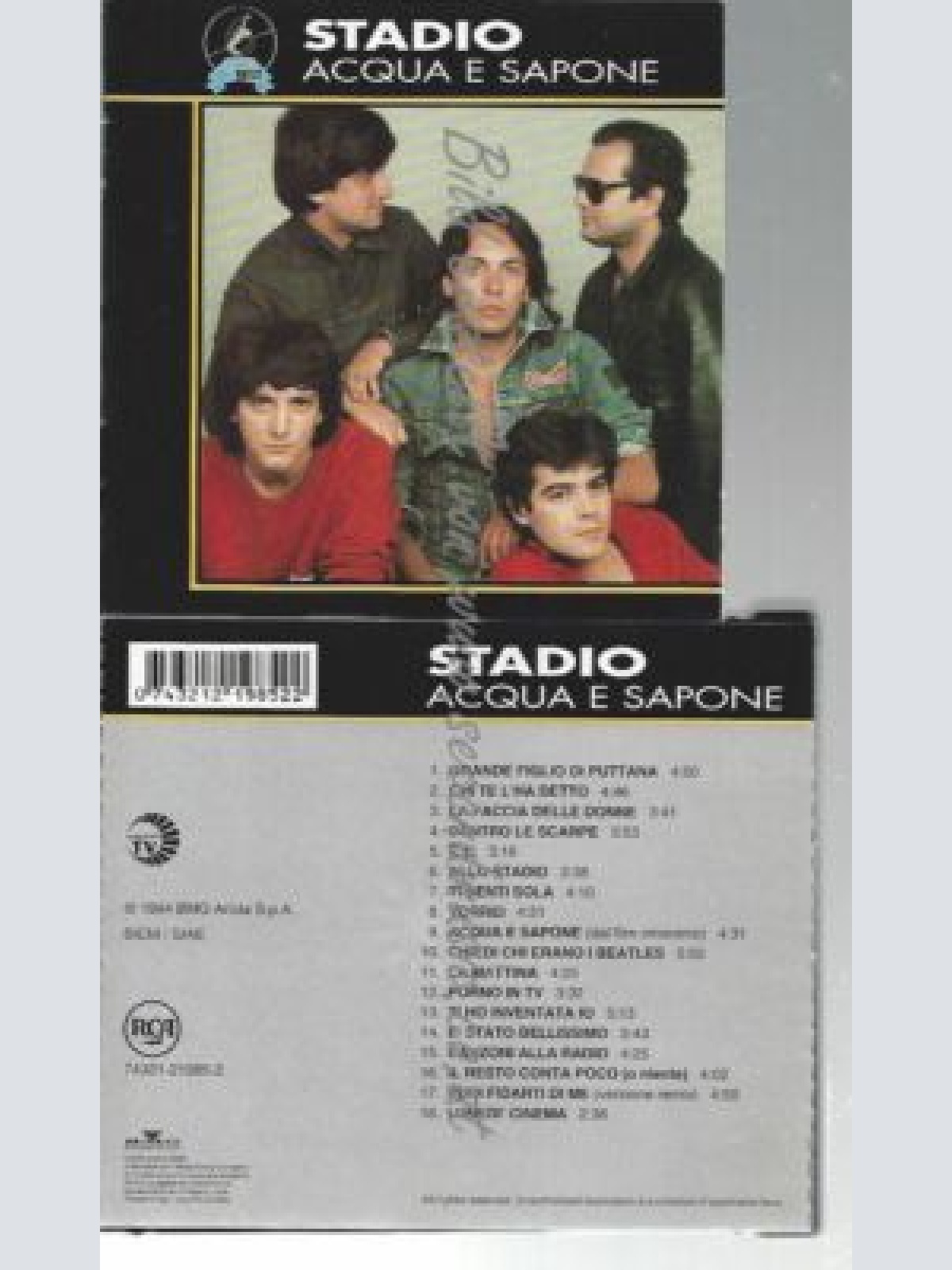 CD--STADIO--    ACQUA E SAPONE
