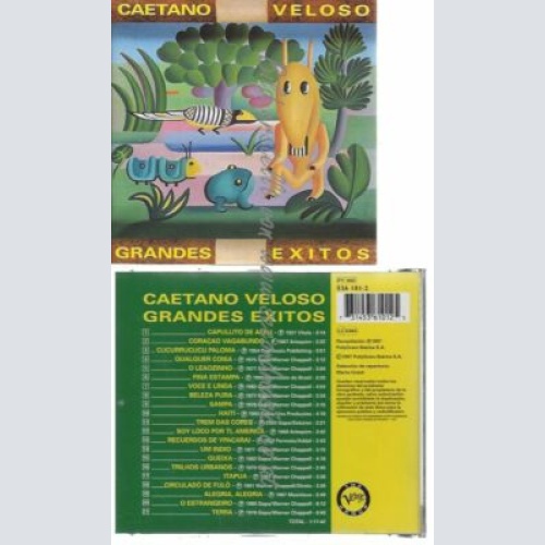 CD--CAETANO VELOSO--    GRANDES EXITOS |