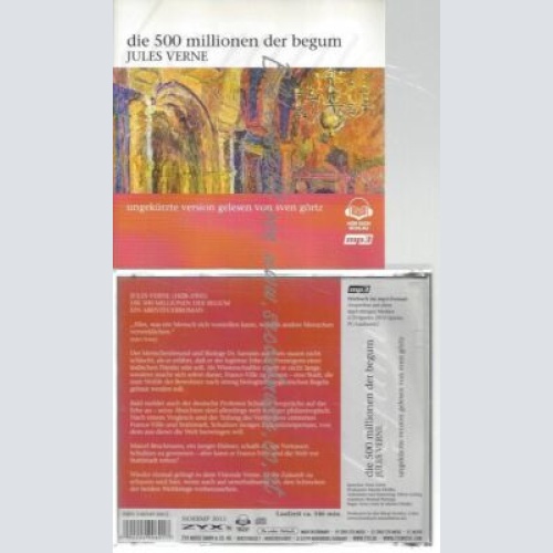 CD--JULES VERNE--    DIE  MILLIONEN DER BEGUM. MAI  | HÖRBUCH