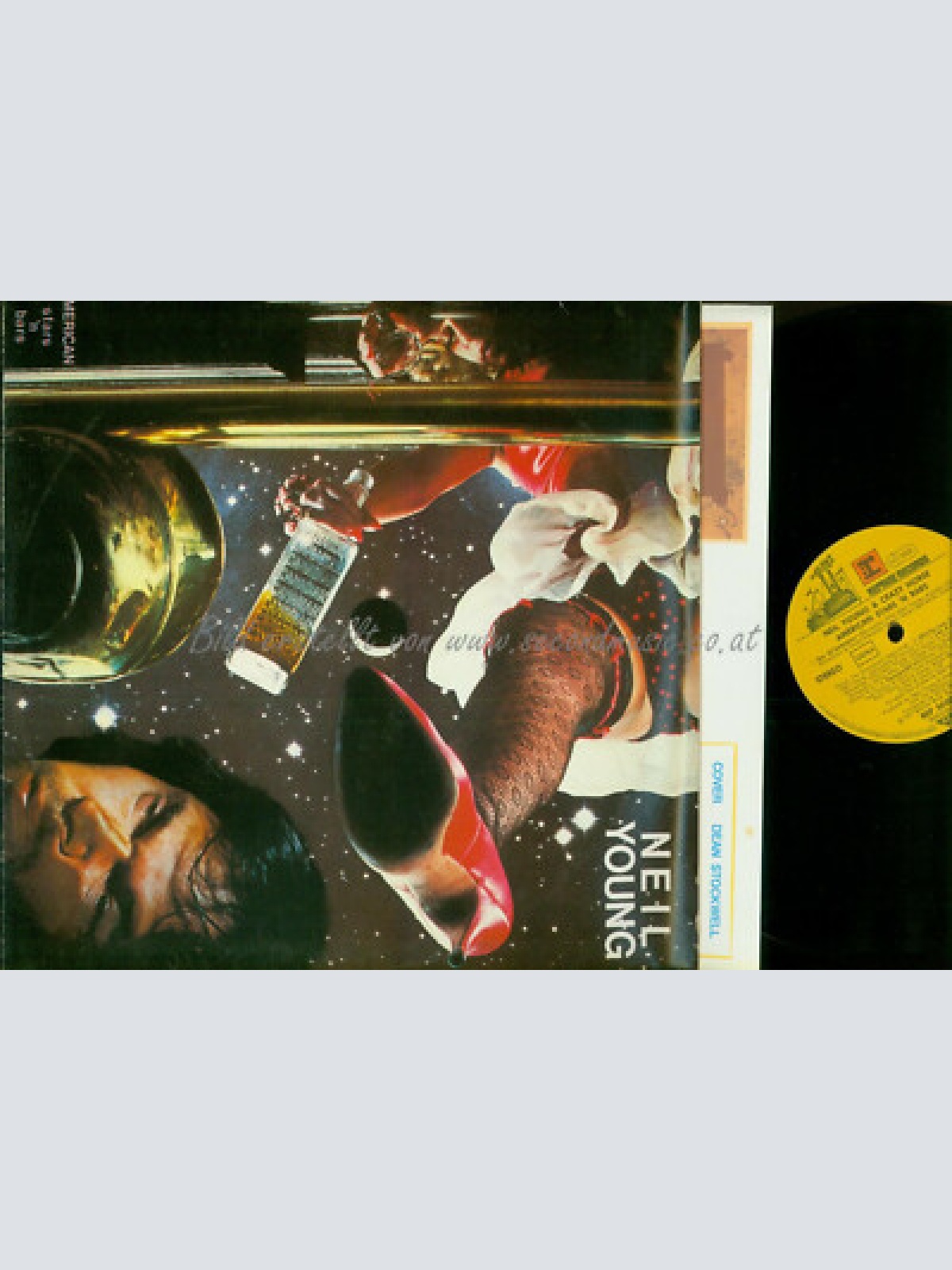 LP -  Neil Young – American Stars 'N Bars // DE // REP54088