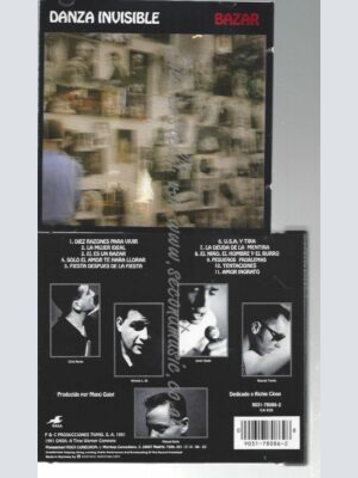 CD--DANZA INVICIBLE--    POR AHORA -