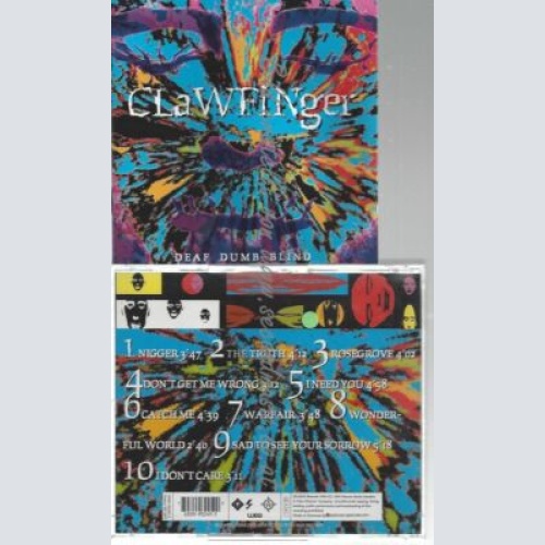 CD--CLAWFINGER--    DEAF DUMB BLIND